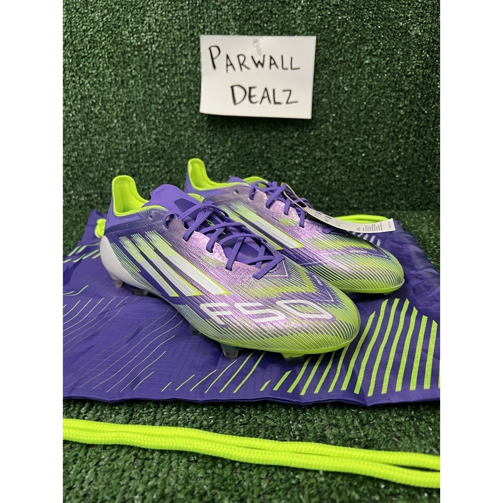 Adidas Adizero F50 Elite FG 'Radiant Blaze Pack' Cleats Men's 7 Women's 8 JH7615